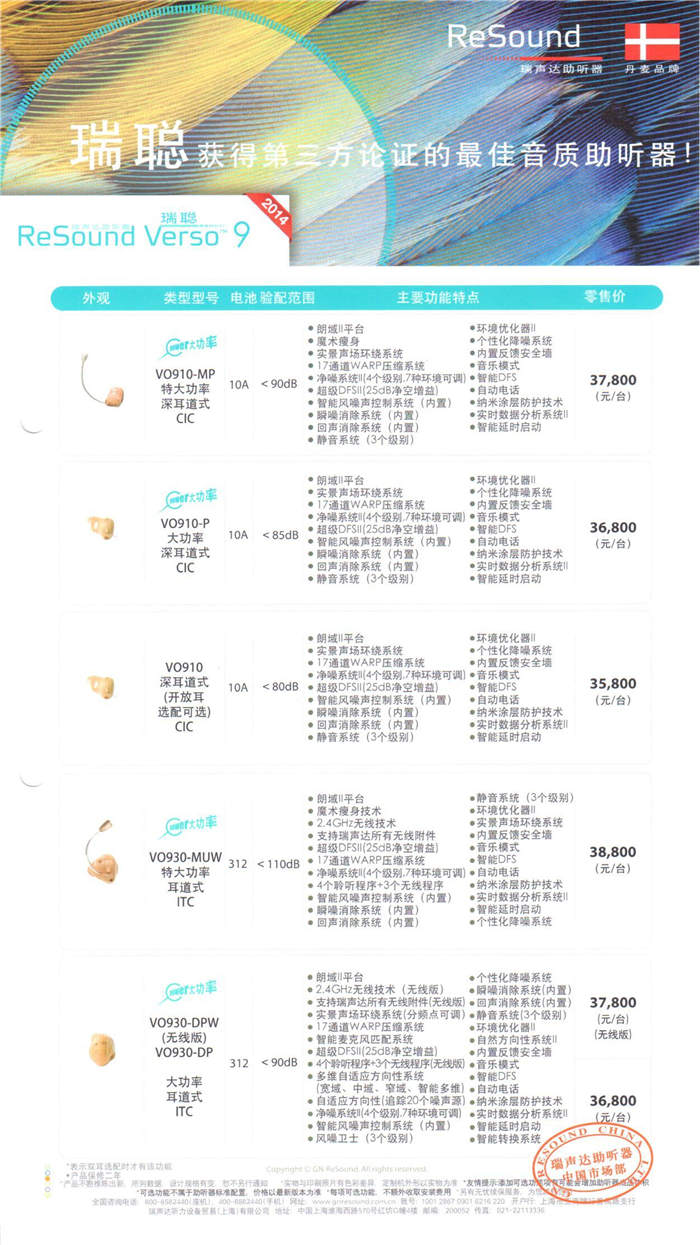 助听器品牌排行榜_助听器品牌大全_丹麦助听器品牌
