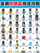 男士夏季防晒化妆品排行榜(男士防晒霜热卖排行榜10强)