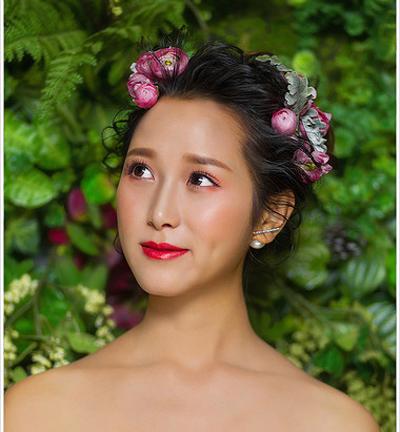 新娘造型|创意百变新娘鲜花造型,每一种都让人如沐春风