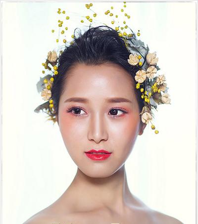 新娘造型|创意百变新娘鲜花造型,每一种都让人如沐春风
