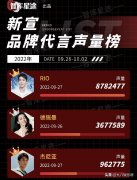 网站代言衣服品牌排行榜(网站代言衣服品牌排行榜大全)