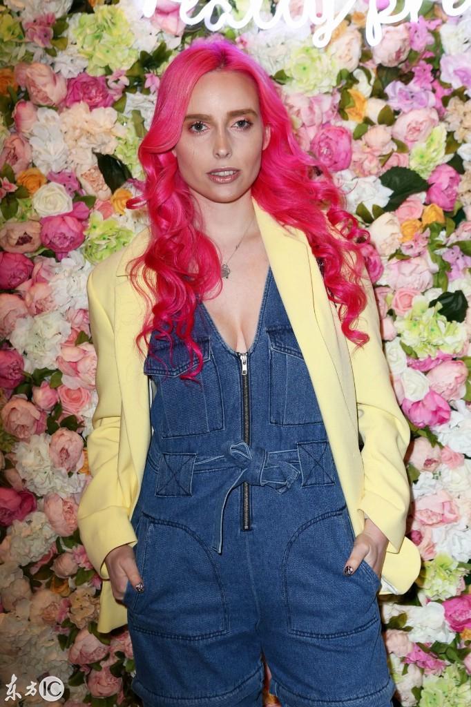 纽约,互联网快美妆品牌Winky Lux 春季新品活动上的模特们